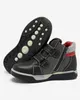 Czarne dziecięce wysokie buty sportowe Bercam - Obuwie - Czarny || Szary