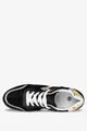 Czarne sneakersy na koturnie buty sportowe sznurowane casu bk220