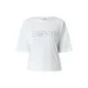 Esprit T-shirt o kroju pudełkowym z logo