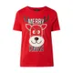 Vero Moda T-shirt z bawełny ekologicznej model ‘Xmasolly’
