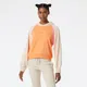 Bluza New Balance WT21501PGZ – pomarańczowo–beżowa