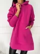 Różowa Bluza Oversize