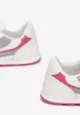 Biało-Różowe Buty Sportowe Regines
