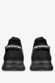 Czarne buty sportowe męskie sznurowane casu 29-3-22-b