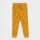 Spodnie dresowe jogger - Żółty
