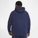 Męska bluza z kapturem i zamkiem na całej długości Nike Sportswear Club Fleece - Niebieski