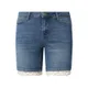 Junarose Szorty jeansowe PLUS SIZE z koronką szydełkową model ‘Five’