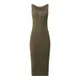 Pieces Sukienka midi z prążkowaną fakturą model ‘Kitte’