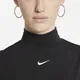 Damska koszulka bez rękawów z półgolfem Nike Sportswear Collection Essentials - Czerń