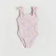 Jednoczęściowy strój kąpielowy - Różowy