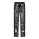 Karl Lagerfeld Beachwear Spodnie w kopertowym stylu z szyfonu