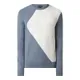 Emporio Armani Sweter ze stroną wewnętrzną w kontrastowym kolorze