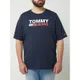 Tommy Jeans Plus T-shirt PLUS SIZE z bawełny ekologicznej