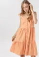 Pomarańczowa Sukienka Nesareisis