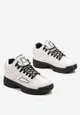 Białe Sneakersy na Platformie Aonari