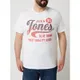 Jack & Jones Plus T-shirt PLUS SIZE z nadrukiem z logo model ‘Hags’