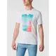 BOSS Casualwear T-shirt z nadrukowanym motywem model ‘Tepastel’