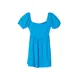Niebieska sukienka mini