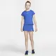 Spódnica tenisowa dla dużych dzieci (dziewcząt) NikeCourt - Niebieski