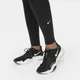 Damskie legginsy ze średnim stanem Nike Dri-FIT One - Czerń