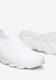 Białe Buty Sportowe Wsuwane Skarpetkowe Chassy