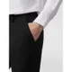 MCNEAL Spodnie do garnituru o kroju slim fit z tkanym wzorem
