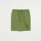 Dresowa spódnica z nadrukiem zielona - Wielobarwny