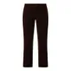 7 For All Mankind Spodnie sztruksowe o kroju straight fit z dodatkiem modalu model ‘The Straight Crop’