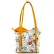 Torebka-plecak vp115l Flowers zółty