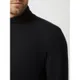 BOSS Casualwear Bluzka z długim rękawem i wywijanym kołnierzem model ‘TRollneck’