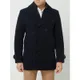 Tommy Hilfiger Płaszcz wełniany z wyjmowaną plisą w kontrastowym kolorze — watowany