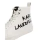 Karl Lagerfeld Wysokie sneakersy ze skóry