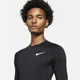 Męska koszulka z długim rękawem i o przylegającym kroju Nike Pro Dri-FIT - Czerń