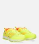 Żółte buty sportowe sznurowane Casu B2033-12