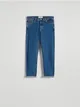 Jeansy o lekko dopasowanym fasonie, uszyte z bawełny z domieszką elastycznych włókien. - niebieski