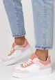 Biało-Różowe Sneakersy Hyryle