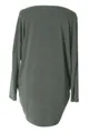 Bluzka tunika BASIC (ciepły materiał) kolor KHAKI