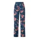 Schiesser Spodnie od piżamy z kwiatowym wzorem