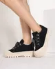 Czarne damskie sportowe buty typu trampki Ohos- Obuwie - Czarny