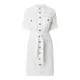 FREE/QUENT Sukienka koszulowa z mieszanki lnu i wiskozy model ‘Lava’