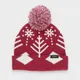 Damska zimowa czapka OUTHORN CAD605 - czerwona