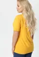 Żółty T-shirt Genilin