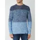Colours & Sons Sweter ze wzorem w blokowe pasy