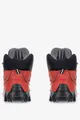 Czerwone buty trekkingowe sznurowane waterproof polska skóra windssor tr-2