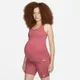 Damska ciążowa koszulka bez rękawów Nike (M) - Różowy