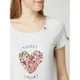 Ragwear T-shirt z bawełny ekologicznej model ‘Florah’
