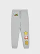 Spodnie dresowe jogger Super Mario - Jasny szary