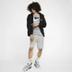 Męska bluza z kapturem i zamkiem na całej długości Nike Sportswear Club Fleece - Czerń