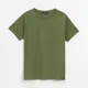 Luźna koszulka Basic - Zielony