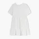 Biała sukienka babydoll - Biały